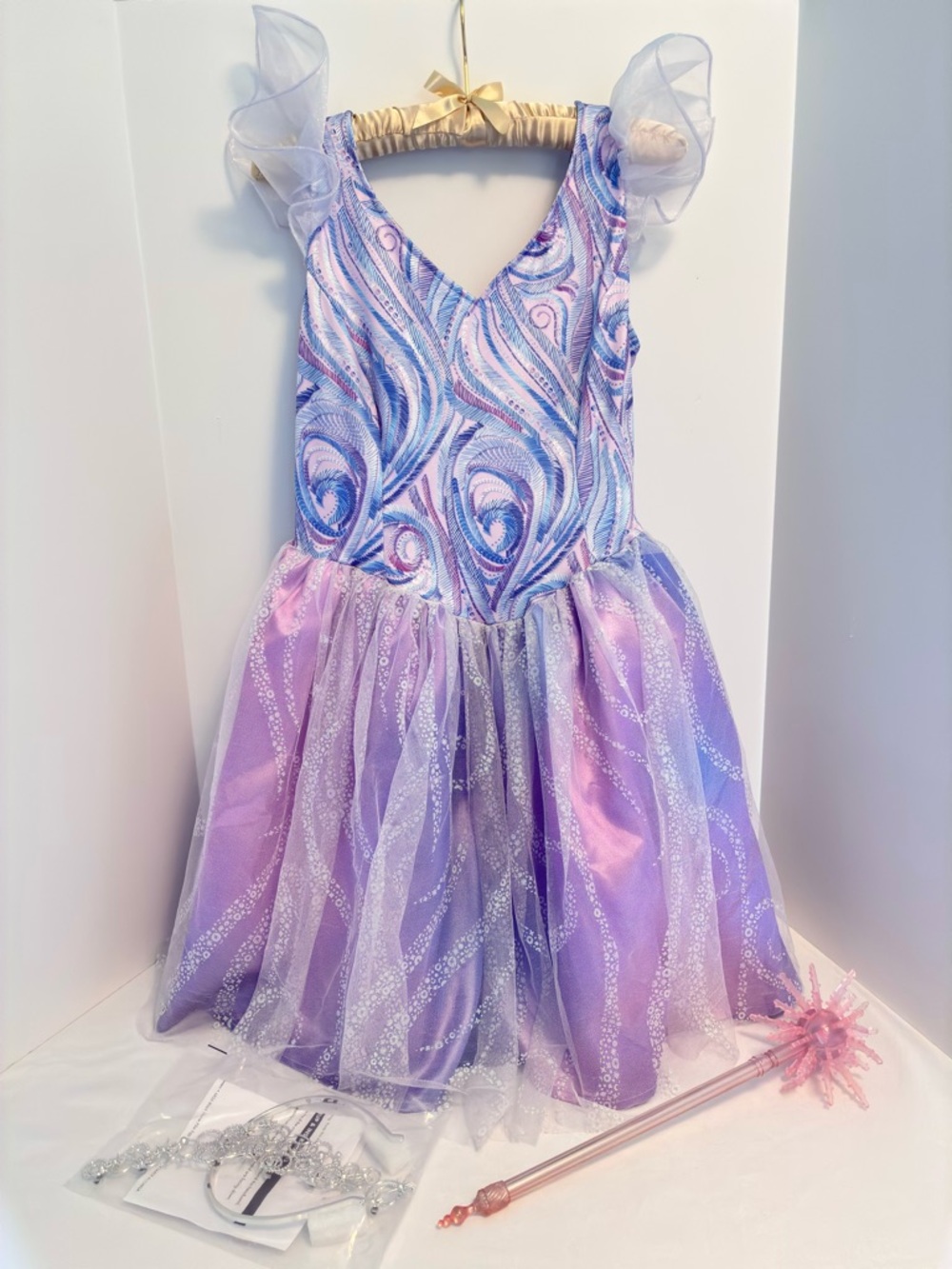 Spirit Halloween Adult Wicked Glinda Upland Costume Size Large (12-14)